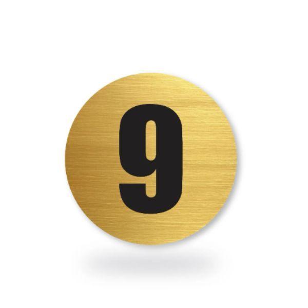 Brojevi za vrata krug