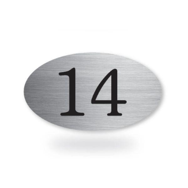 Brojevi za vrata elipsa